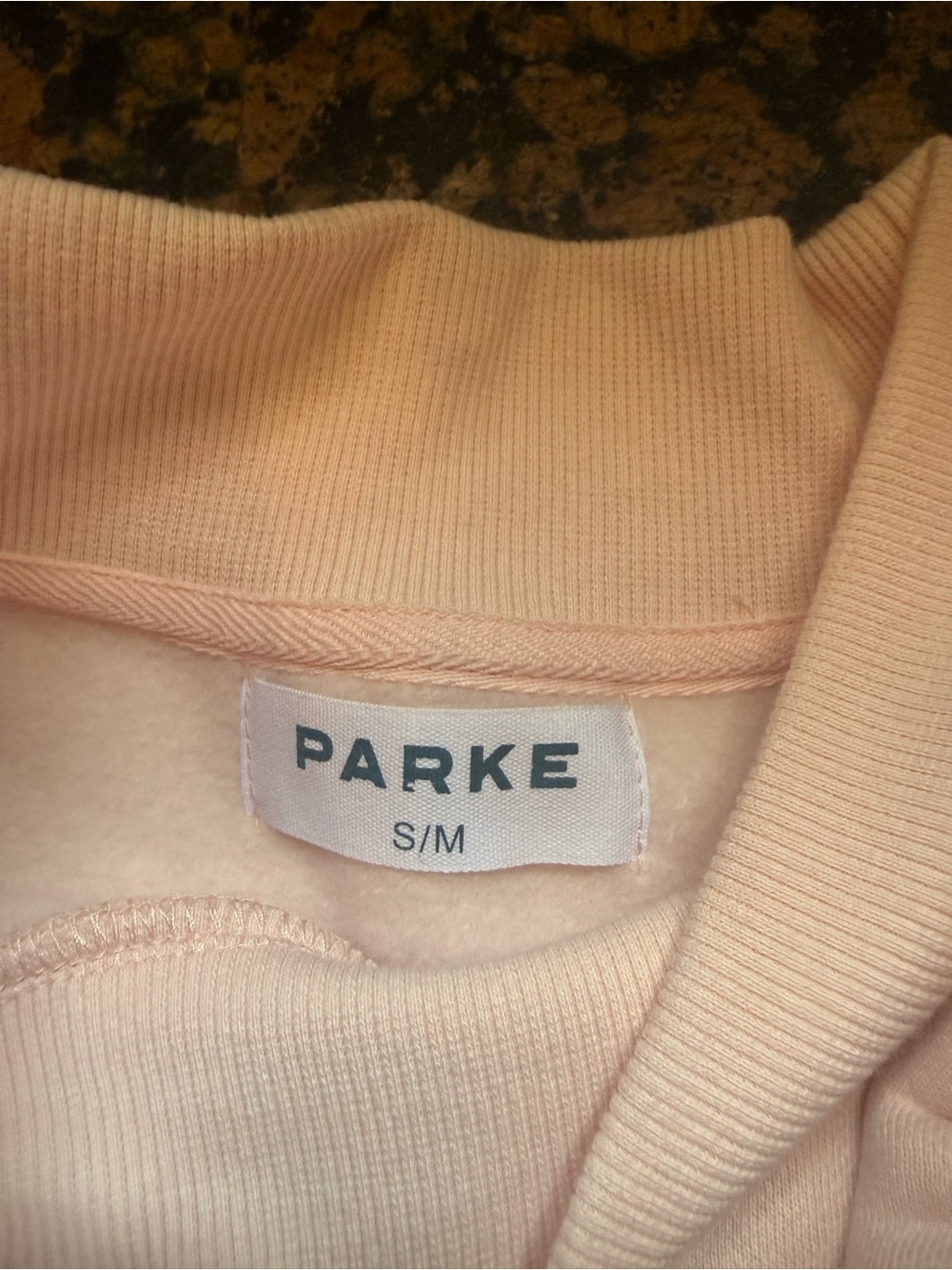 Pink 'PARKE' sweat suit - Picture 2 of 5